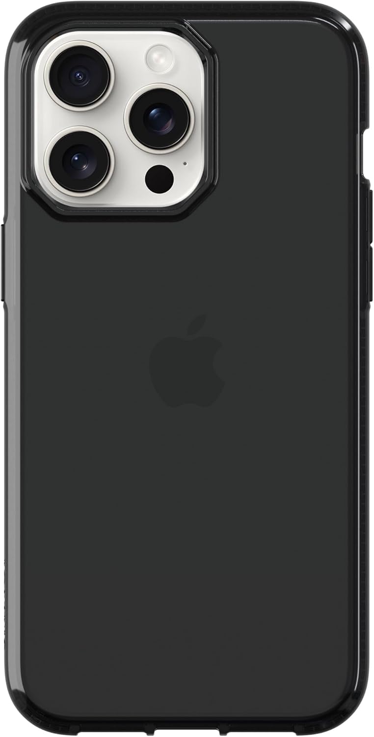 Griffin Survivor Clear Black for iPhone 15 Pro Max - Smoke