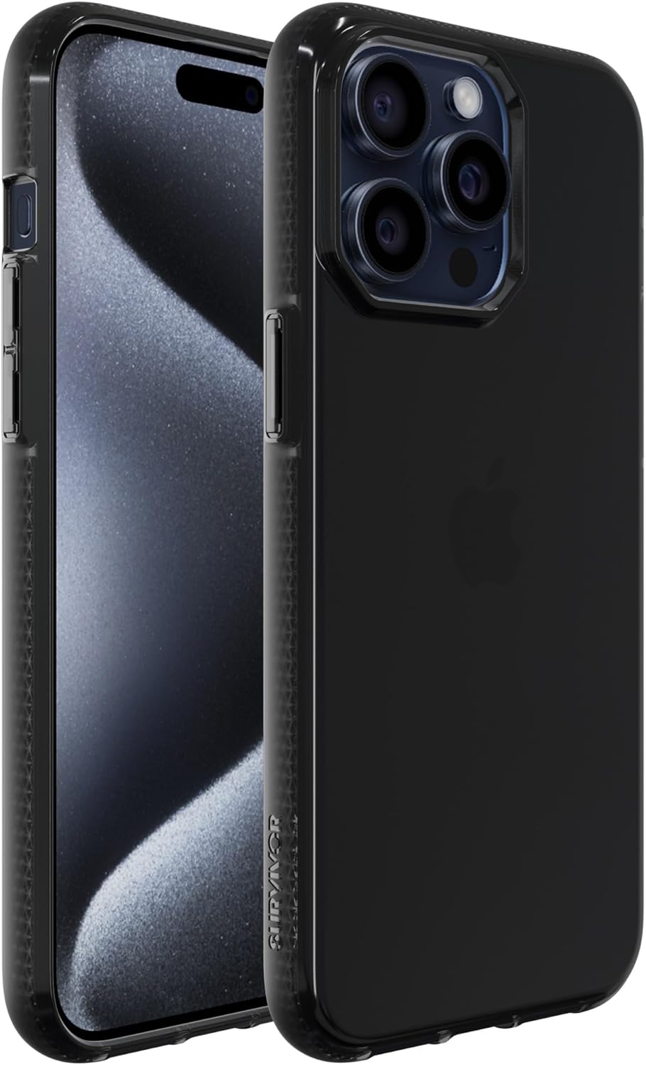 Griffin Survivor Clear Black iPhone  16e / 15 / 14 / 13 standard Smoke & FREE SCREEN GUARD!!