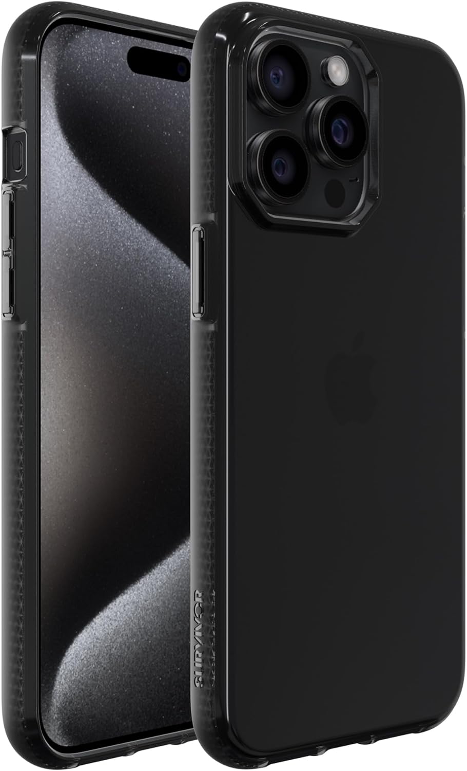 Griffin Survivor Clear Black iPhone  16e / 15 / 14 / 13 standard Smoke & FREE SCREEN GUARD!!