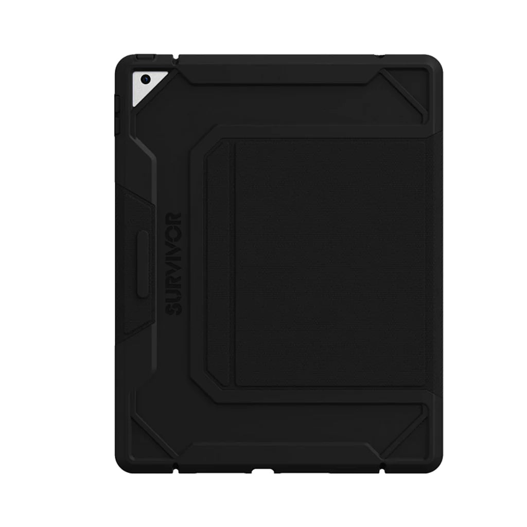 Griffin Survivor Rugged Folio Case iPad 10.2 7th 8th 9th Gen - Black