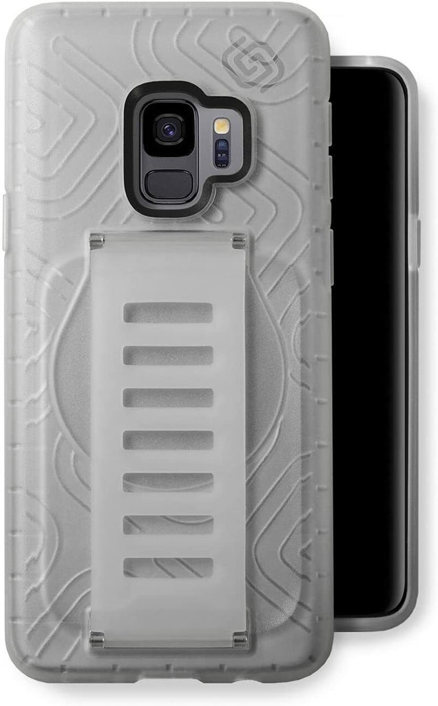 Grip2u Boost Superior Protection Case with Handstrap for Samsung Galaxy S9 - Frosted Pattern