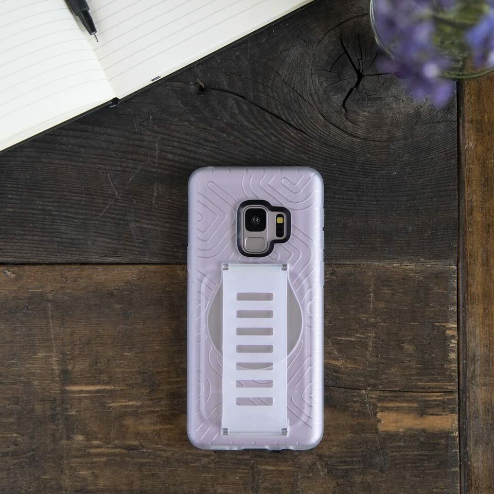 Grip2u Boost Superior Protection Case with Handstrap for Samsung Galaxy S9 - Frosted Pattern