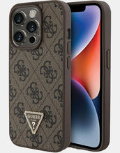 Load image into Gallery viewer, GUESS 4G Edition Protective Case iPhone 15 Pro 6.1 - Brown