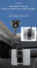 Load image into Gallery viewer, Universal iPad &amp; Tablet Car / Truck Dash Mount with 3M VHB Mounting Disc - Black