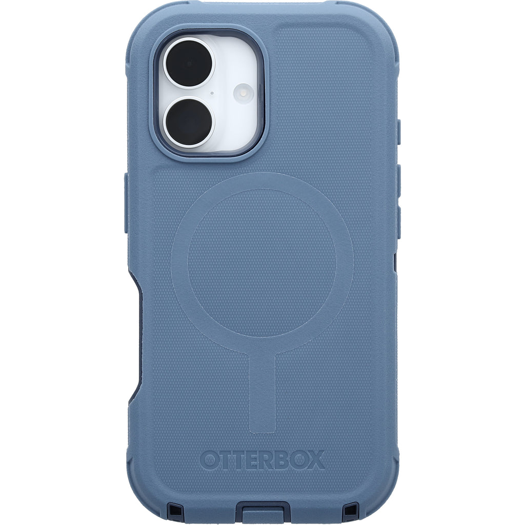 OtterBox Defender with MagSafe for iPhone 16 Plus 6.7" Case - Baby Blue Jeans