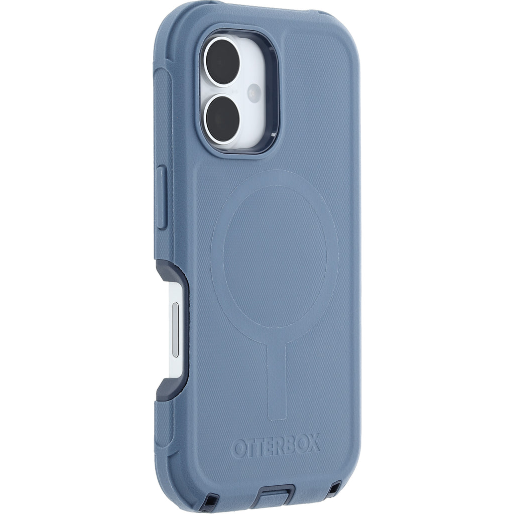 OtterBox Defender with MagSafe for iPhone 16 Plus 6.7" Case - Baby Blue Jeans