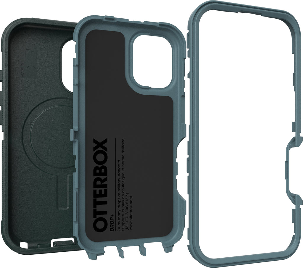 OtterBox Defender with MagSafe for iPhone 16 Standard 6.1 Case - Sagebrush Green