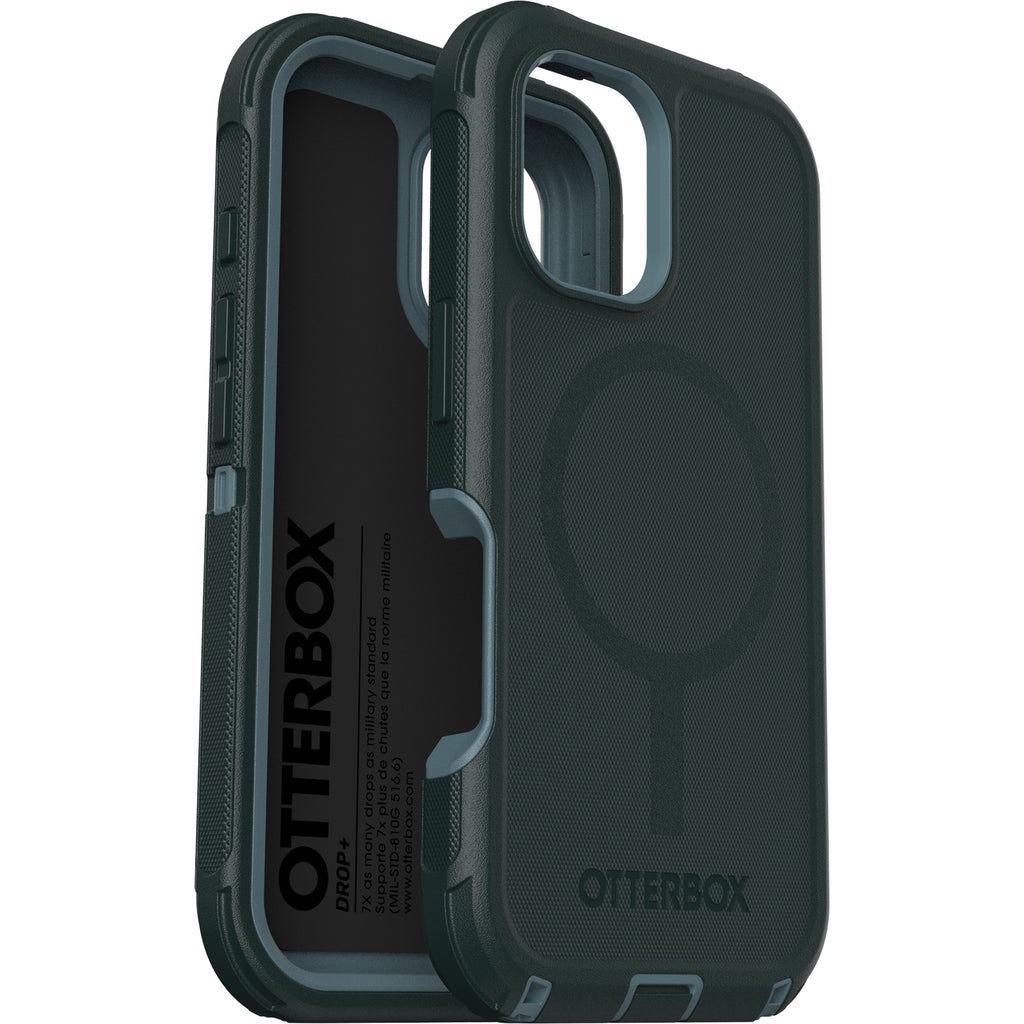 OtterBox Defender with MagSafe for iPhone 16 Standard 6.1 Case - Sagebrush Green