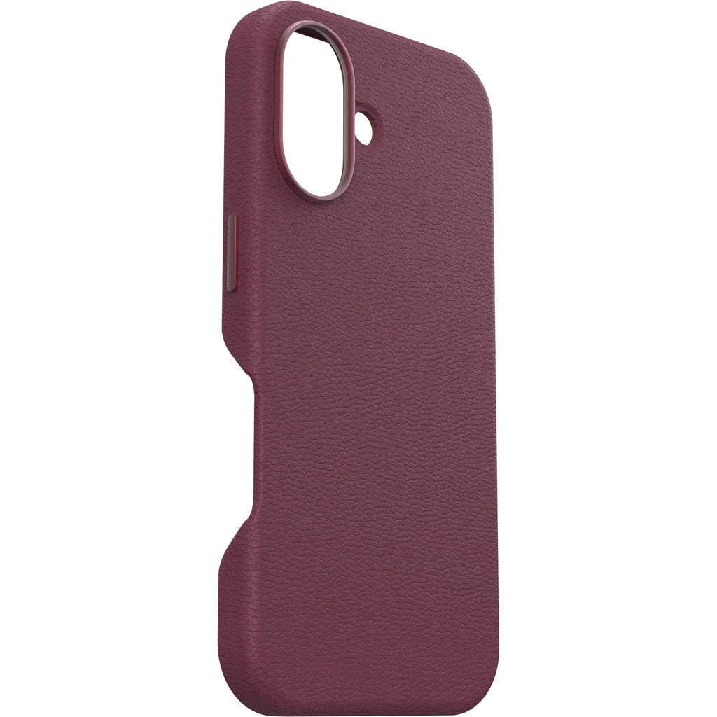 OtterBox Symmetry Cactus Leather Case iPhone 16 Standard 6.1 - Foxberry Pink