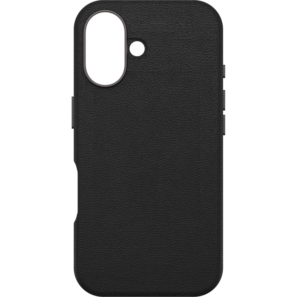 OtterBox Symmetry Cactus Leather Case iPhone 16 Standard 6.1 - Noir Ash