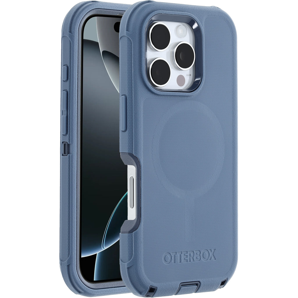 OtterBox Defender with MagSafe for iPhone 16 Pro 6.3" Case - Baby Blue Jeans