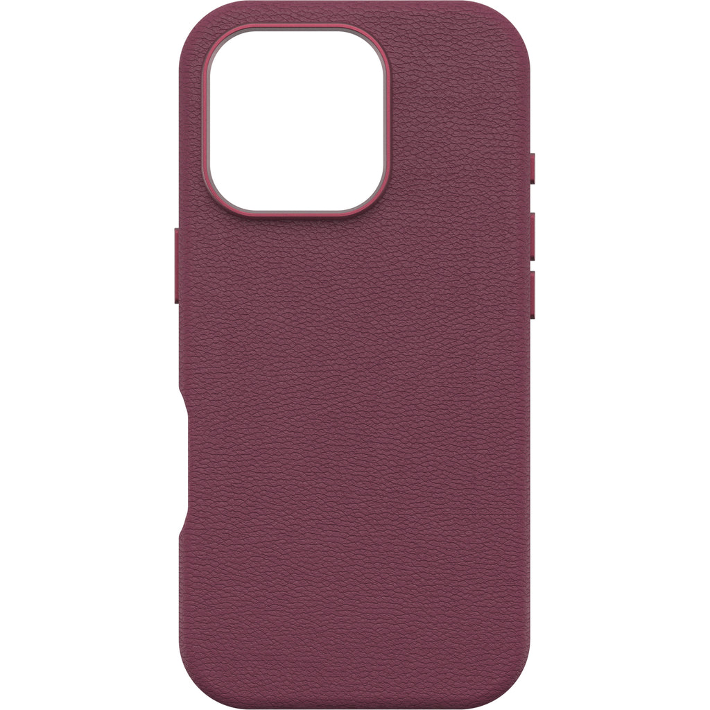 OtterBox Symmetry Cactus Leather Case iPhone 16 Pro - Foxberry Pink