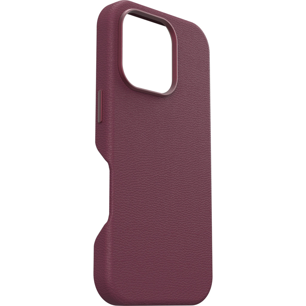 OtterBox Symmetry Cactus Leather Case iPhone 16 Pro - Foxberry Pink