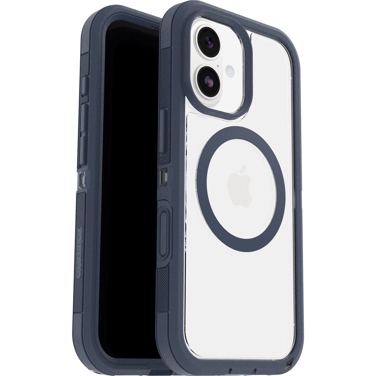 otterbox defender xt magsafe case for iphone 17 standard blue front view