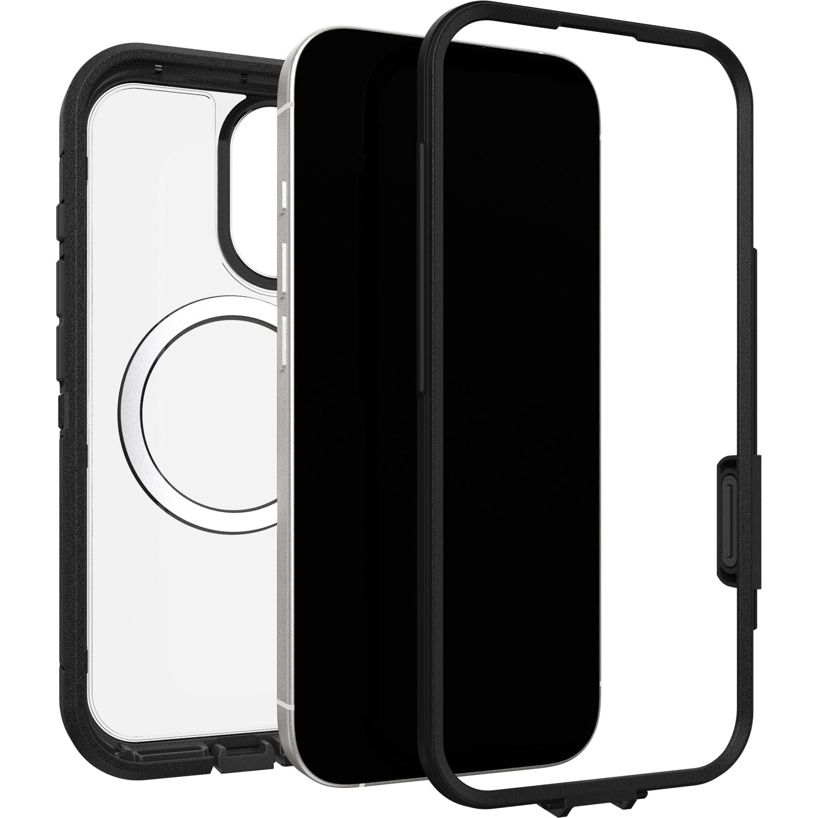 otterbox defender xt magsafe case for iphone 17 standard black lifestyle shot