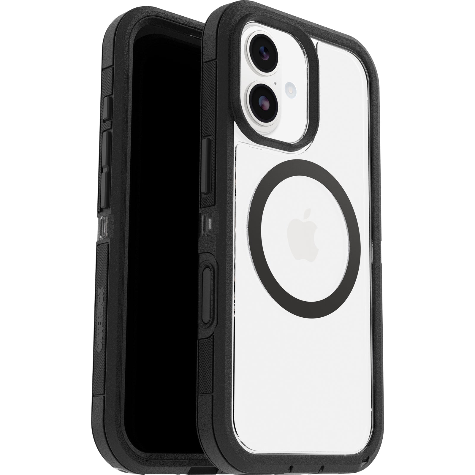 otterbox defender xt magsafe case for iphone 17 standard black front view