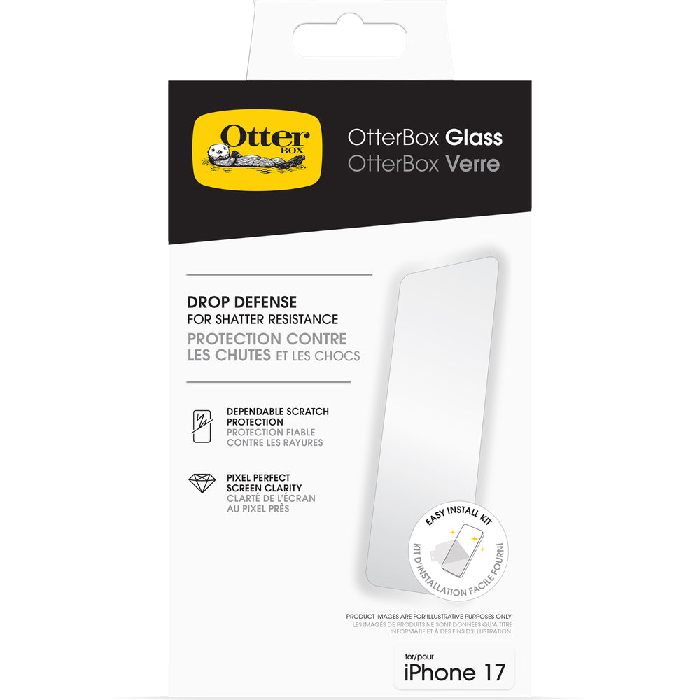 otterbox magsafe case for iphone 17 standard tempered glass camera button