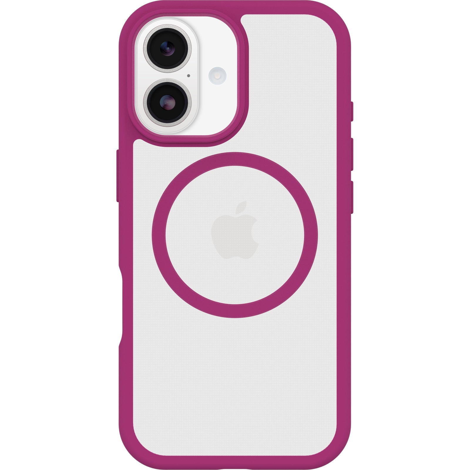 otterbox magsafe case for iphone 17 standard pink side profile