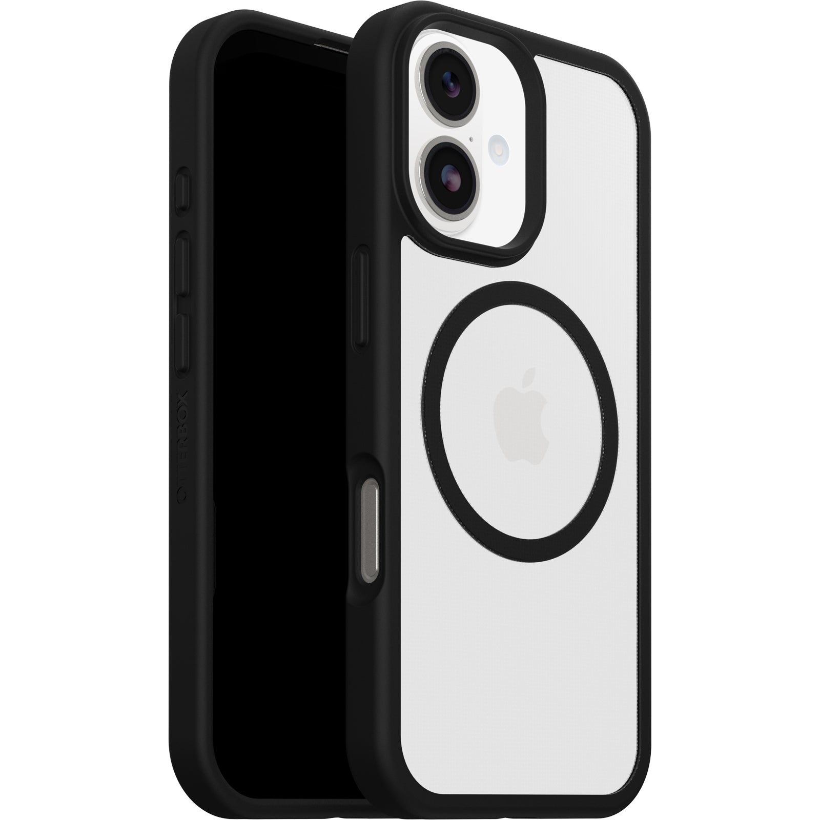 otterbox magsafe case for iphone 17 standard black front view