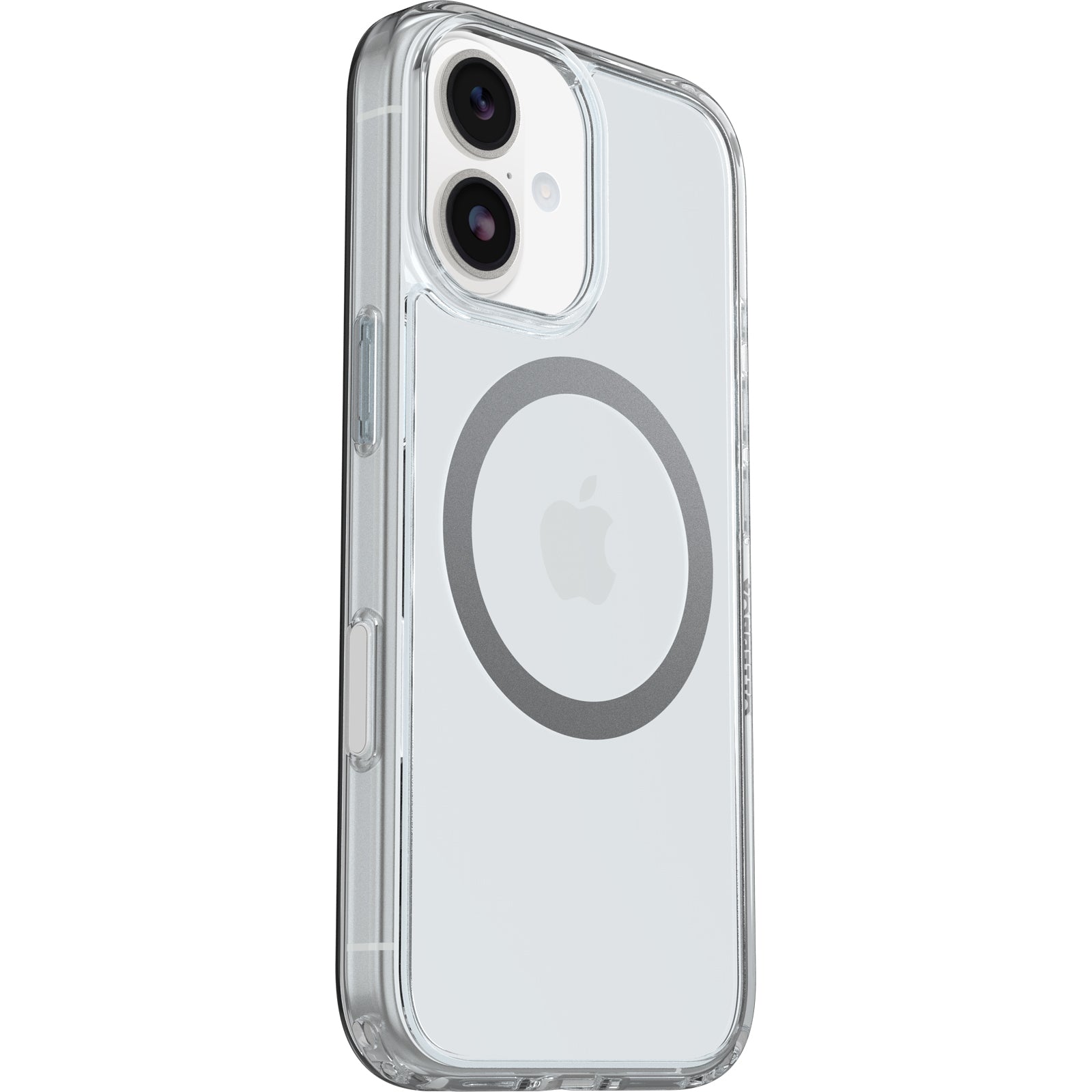 otterbox symmetry magsafe case for iphone 17 standard clear camera button