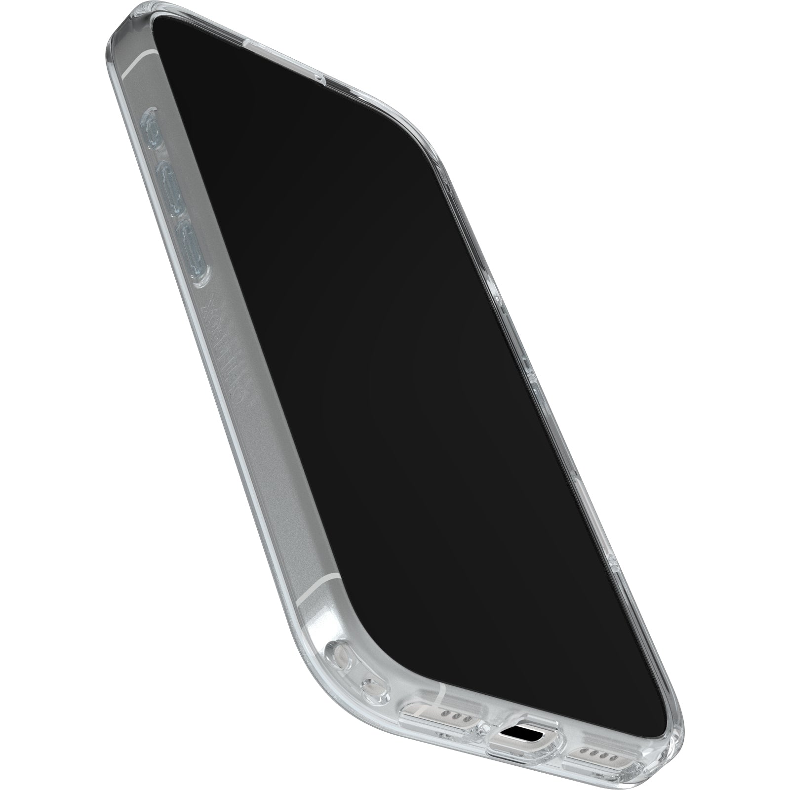 otterbox symmetry magsafe case for iphone 17 standard clear lifestyle shot