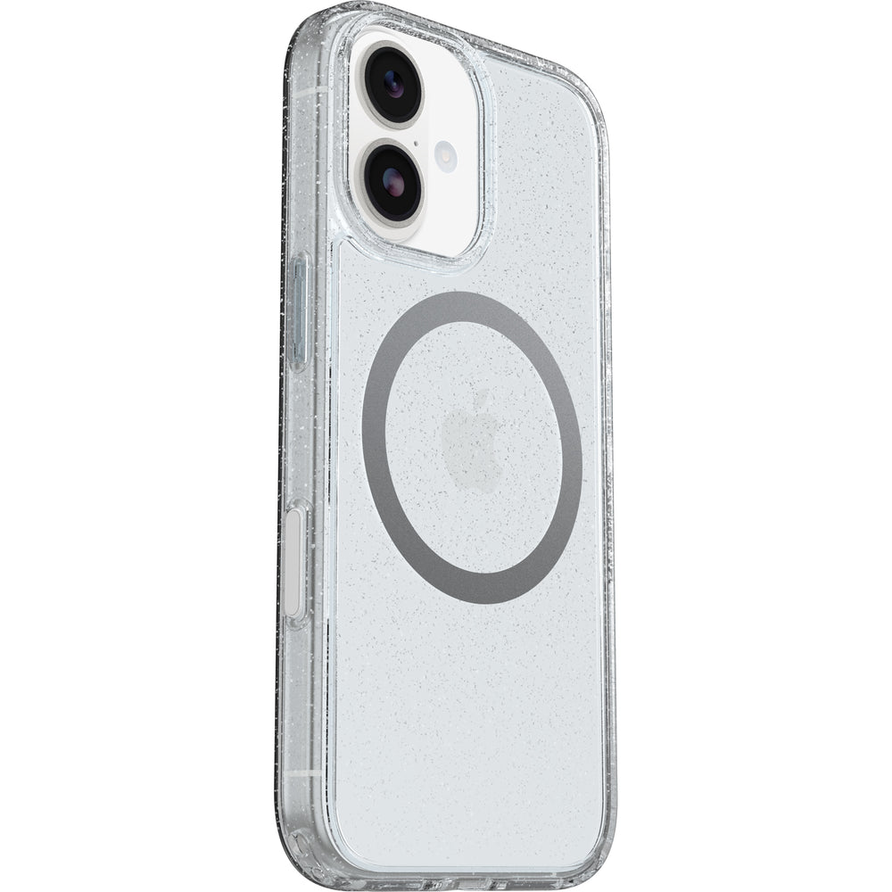 otterbox symmetry magsafe case for iphone 17 standard clear camera button
