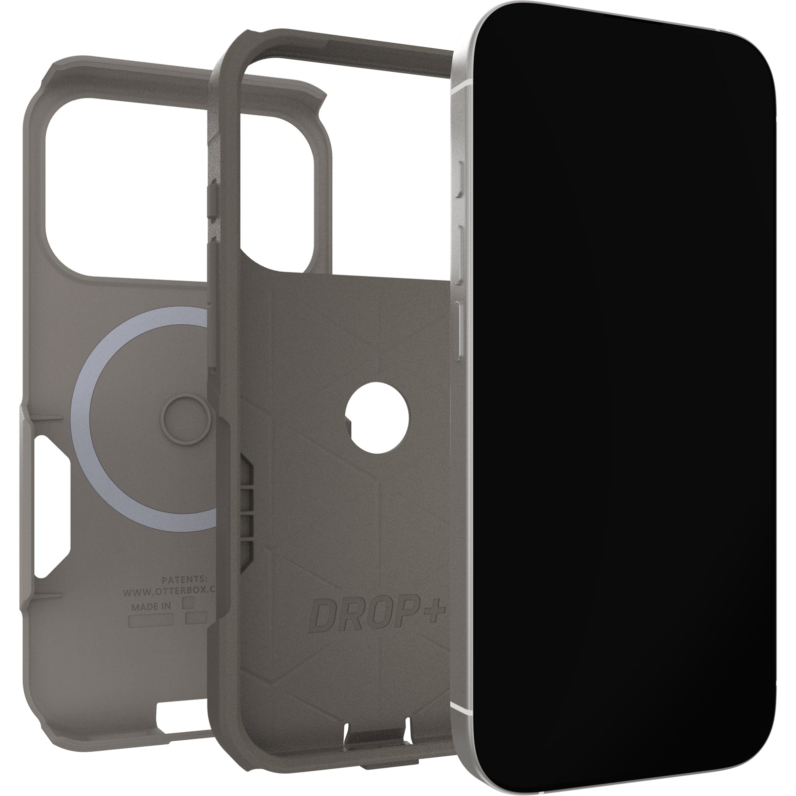 otterbox case for iphone 17 pro cottonwood glen stone back protection