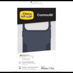 otterbox case for iphone 17 pro blue back protection