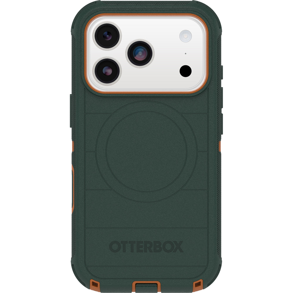 otterbox defender case for iphone 17 pro green camera button
