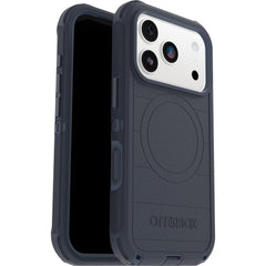 otterbox defender case for iphone 17 pro blue front view