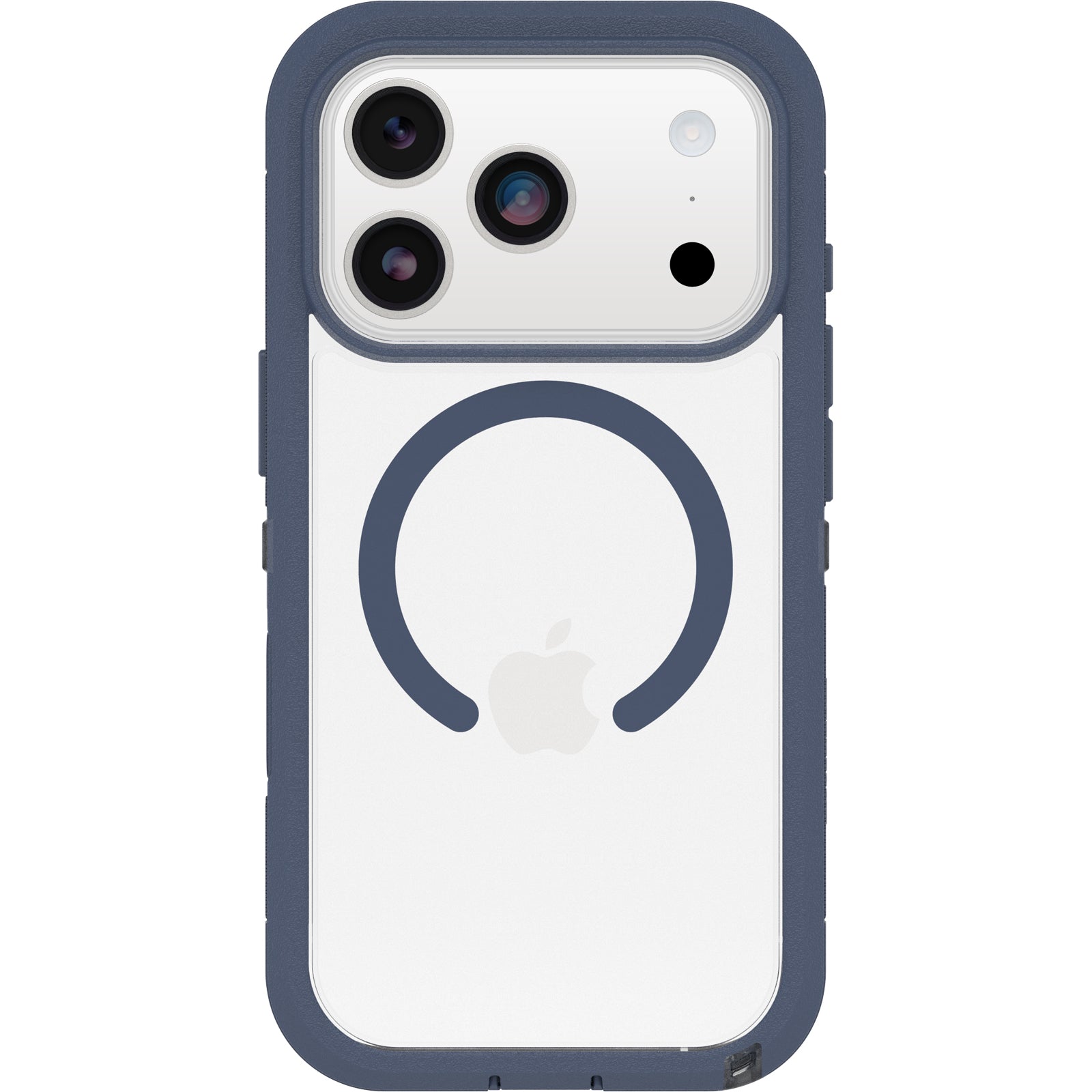 otterbox defender xt case for iphone 17 pro blue camera button