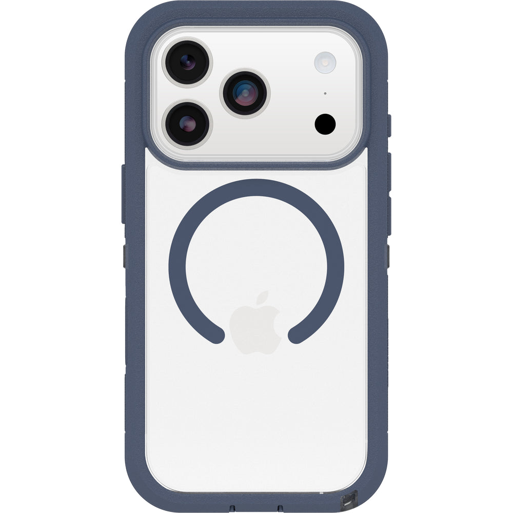 otterbox defender xt case for iphone 17 pro blue camera button