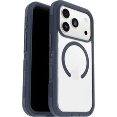 otterbox defender xt case for iphone 17 pro blue front view
