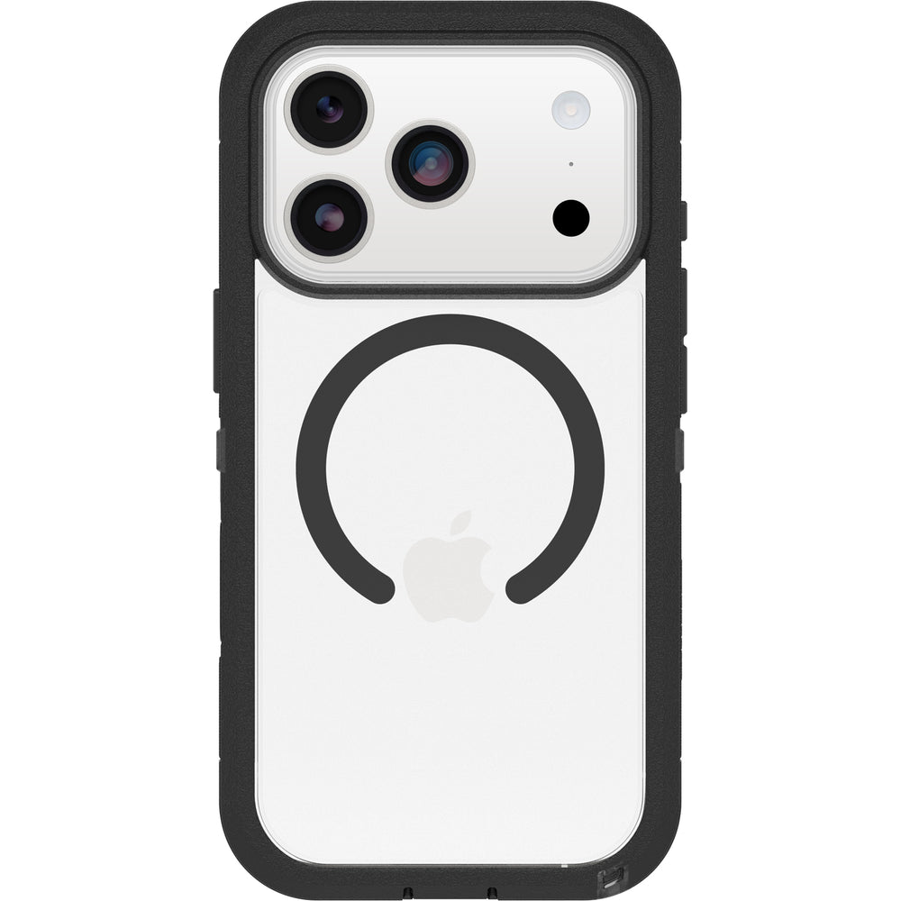otterbox defender xt case for iphone 17 pro black camera button