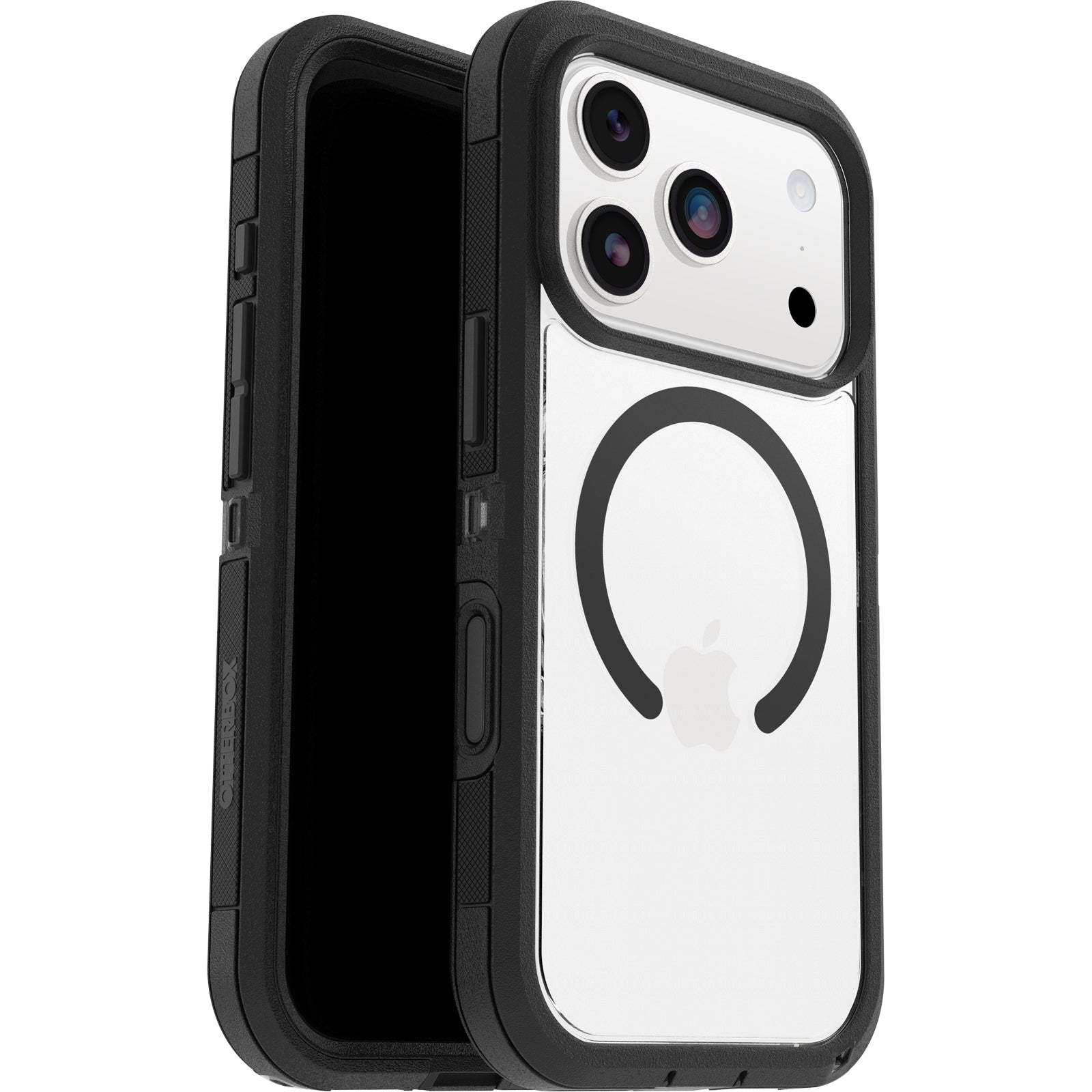 otterbox defender xt case for iphone 17 pro black front view