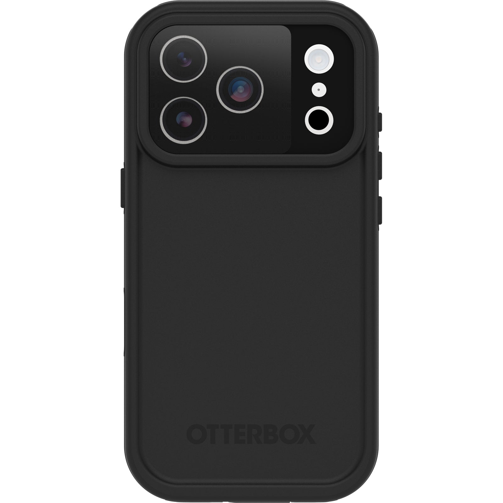 otterbox fre case for iphone 17 pro black side profile