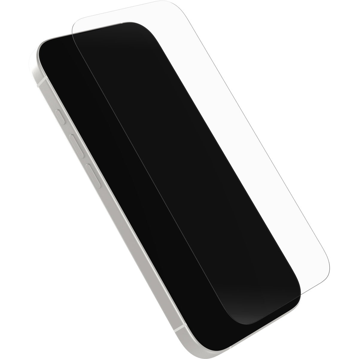 otterbox screen protector for iphone 17 pro tempered glass front view