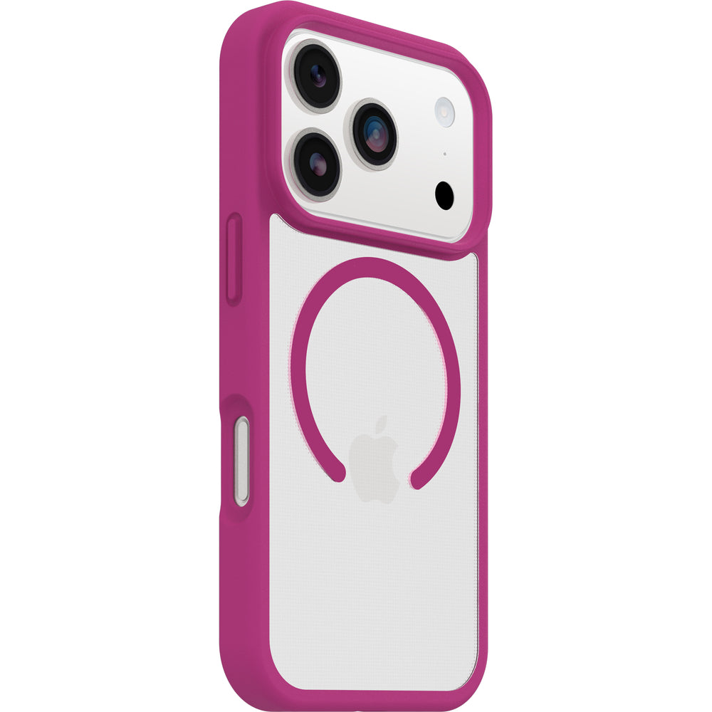 otterbox case for iphone 17 pro rose crystal camera button