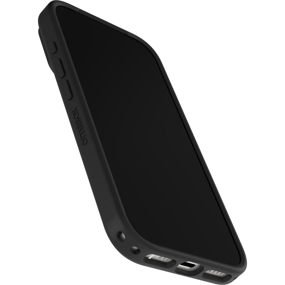 otterbox symmetry case for iphone 17 pro black corner bumper