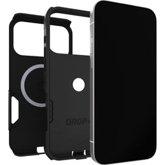 otterbox case for iphone 17 pro max black back protection