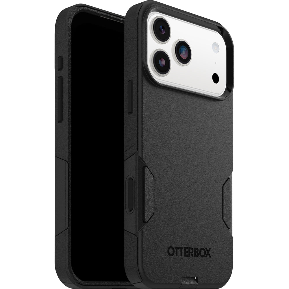 otterbox case for iphone 17 pro max black camera button