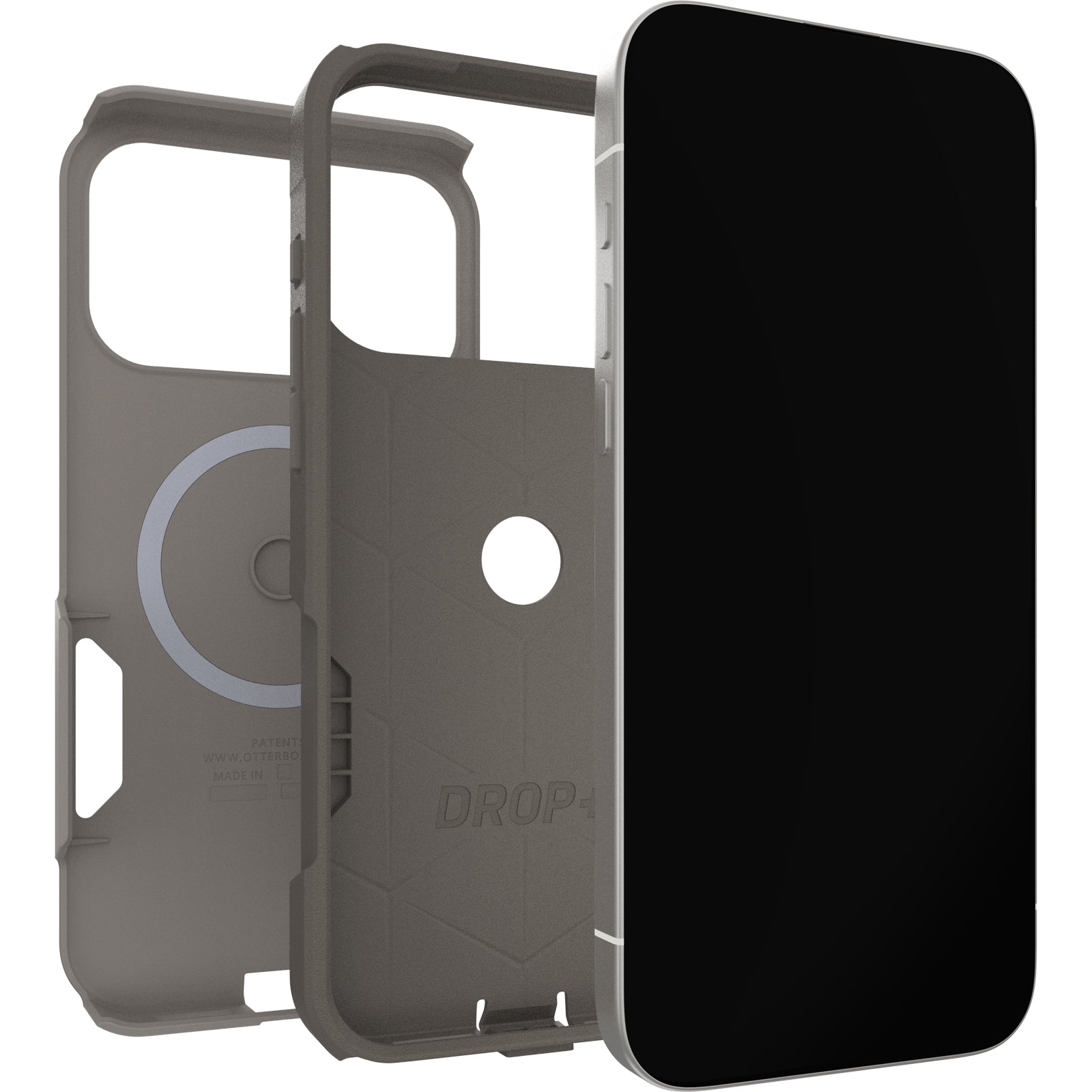 otterbox case for iphone 17 pro max cottonwood glen stone camera button