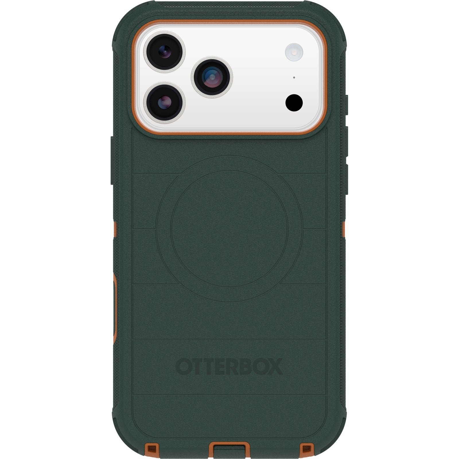 otterbox defender case for iphone 17 pro max green multi-layer bumper