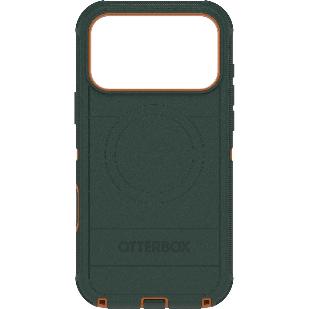 otterbox defender case for iphone 17 pro max green back protection