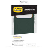 otterbox defender case for iphone 17 pro max green side profile