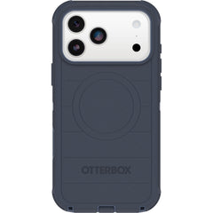 otterbox defender case for iphone 17 pro max blue camera button