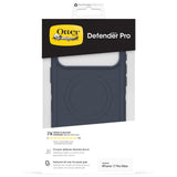 otterbox defender case for iphone 17 pro max blue side profile