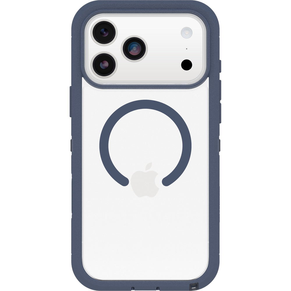 otterbox defender xt case for iphone 17 pro max blue camera button