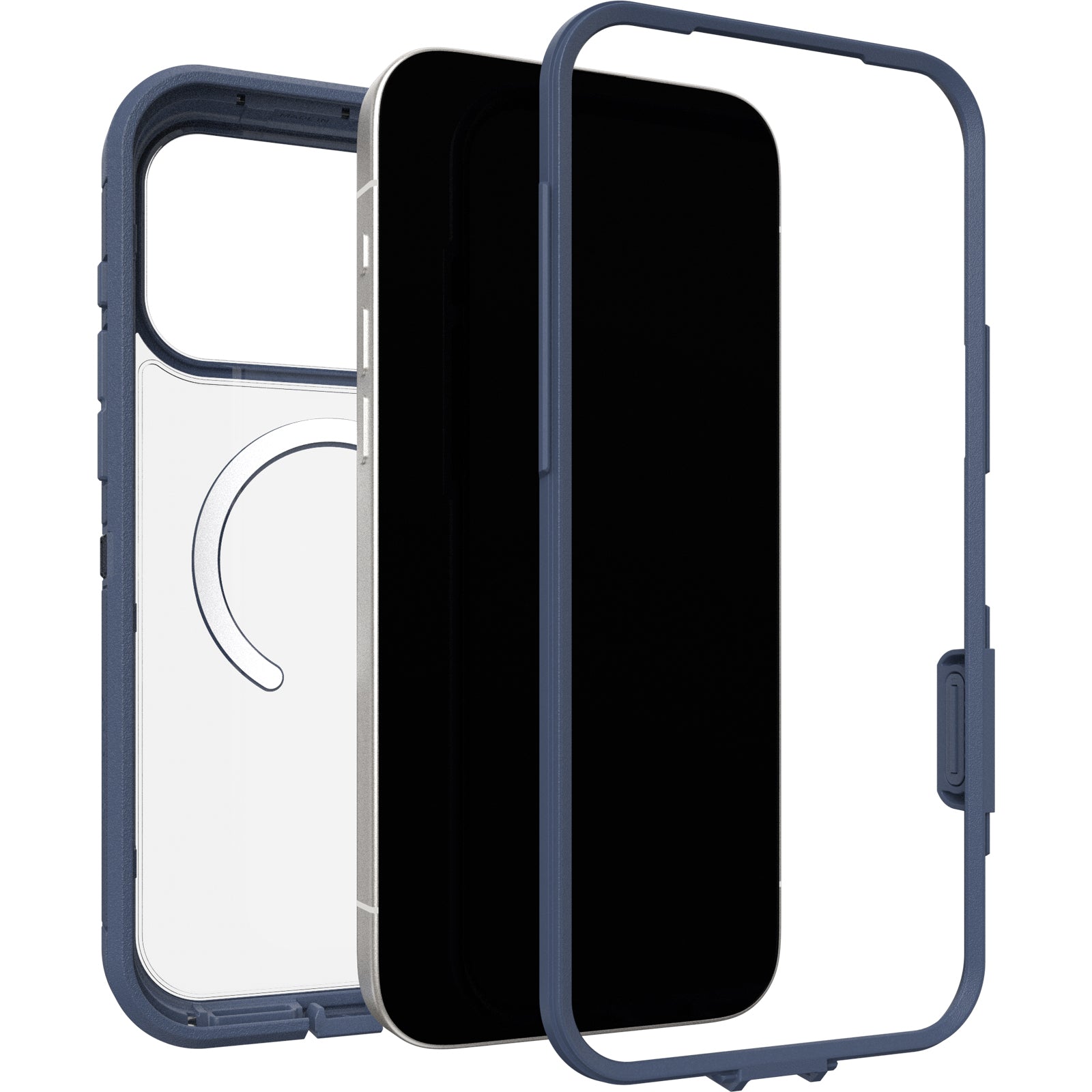 otterbox defender xt case for iphone 17 pro max blue lifestyle shot