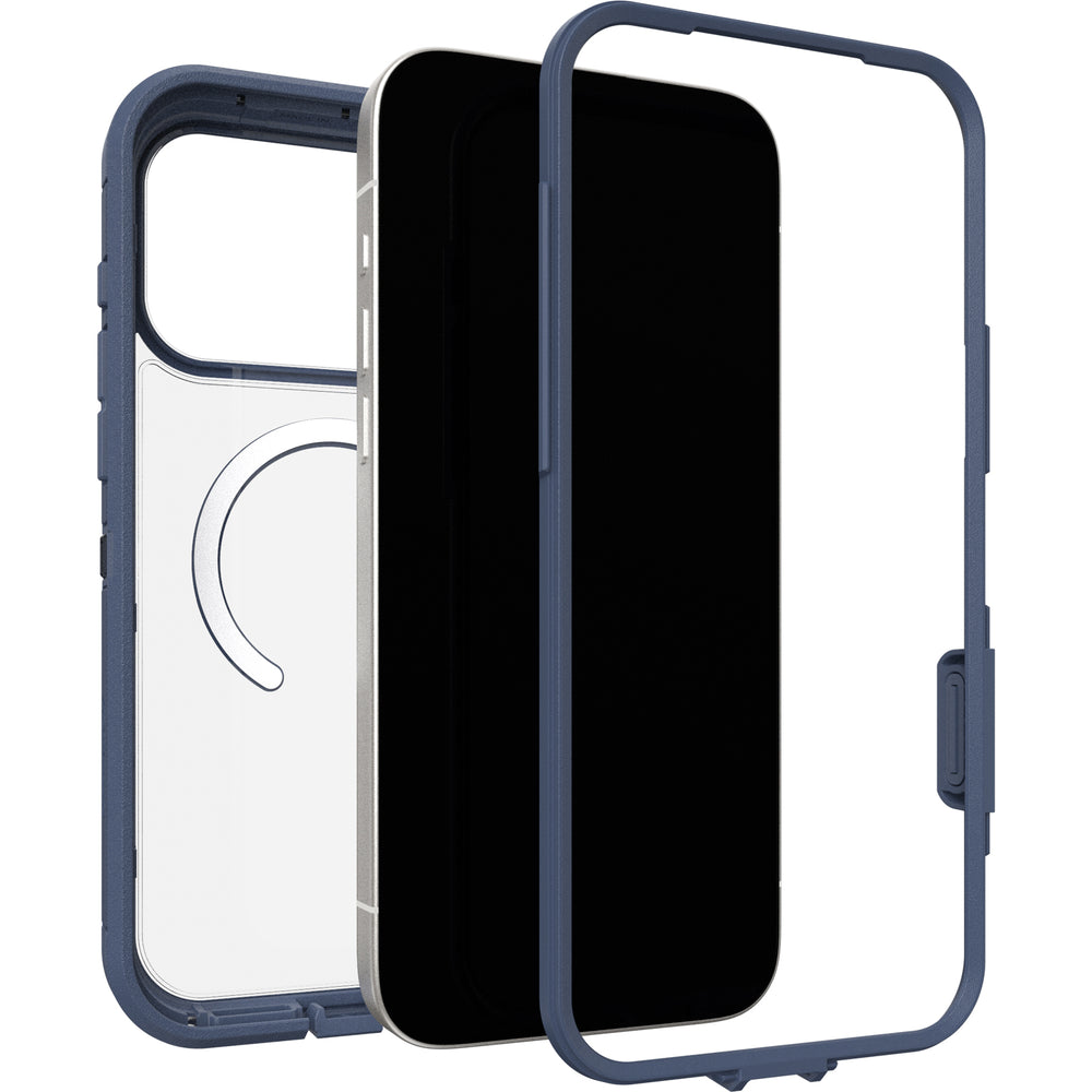 otterbox defender xt case for iphone 17 pro max blue lifestyle shot